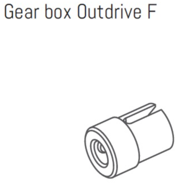 1230844 ADB1.4 GearBox Outdrive F/vorne 1 Stück